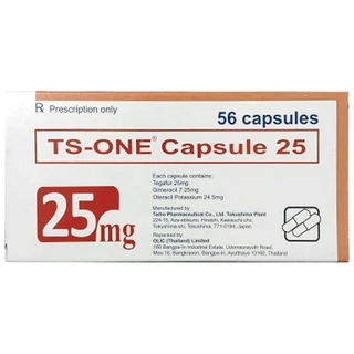 Thuốc Ts-one 25 Taiho điều trị ung thư dạ dày tiến triển (4 vỉ x 14 viên) 