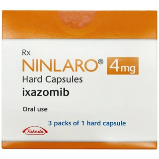 Thuốc Ninlaro 4mg Takedo điều trị đa u tủy xương (3 vỉ x 1 viên)