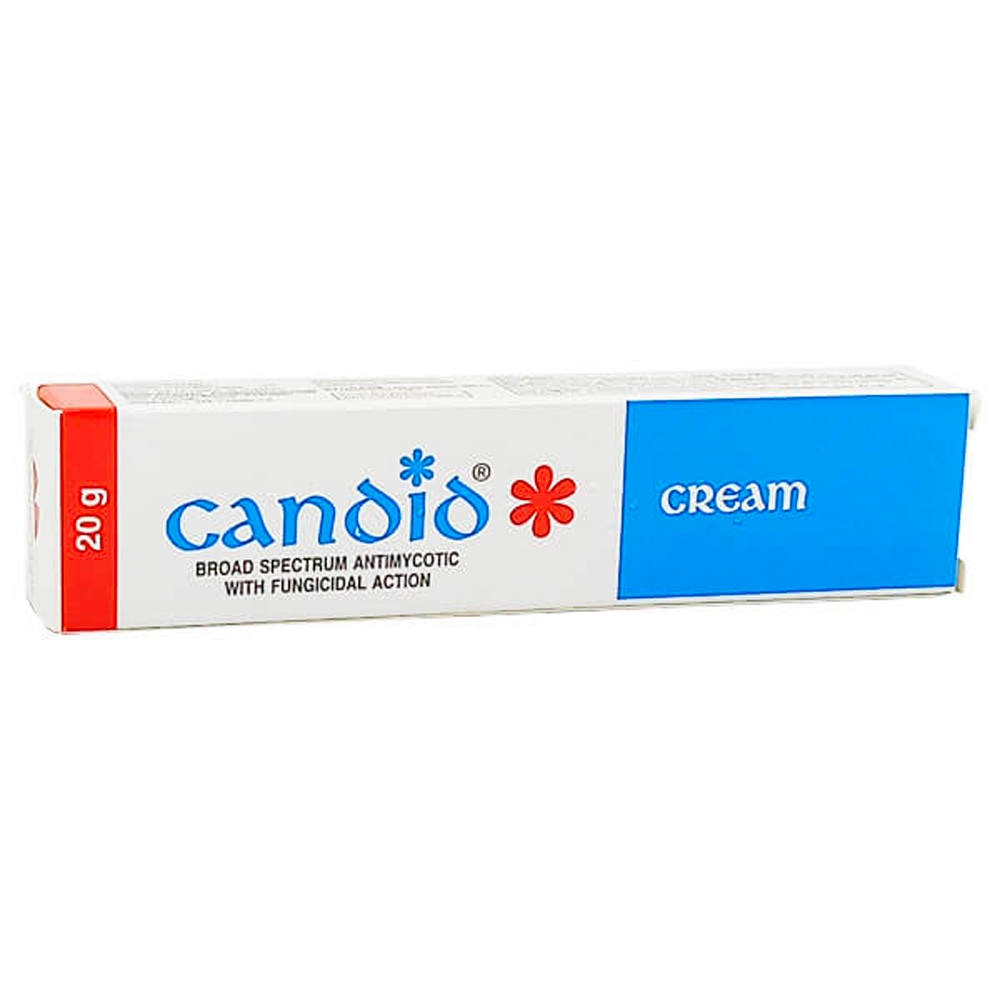 Hình ảnh Kem bôi Candid Cream Glenmark điều trị nấm da chân, nấm da đùi (20g)