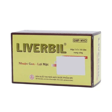 Thuốc Liverbil OPC trị viêm gan, suy giảm chức năng gan (50 viên)