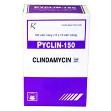 Thuốc Pyclin-150mg điều trị các nhiễm khuẩn nặng (100 viên)