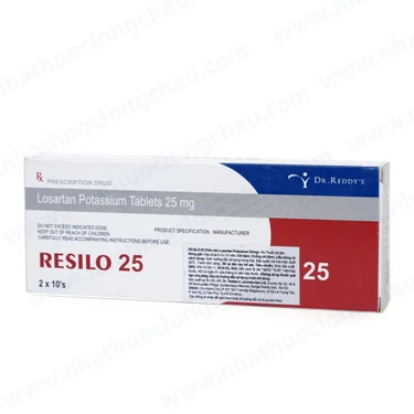 Thuốc Resilo 25mg (Hộp 20 viên) | Điều trị cao huyết áp