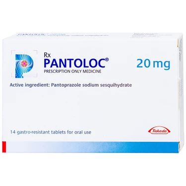Thuốc Pantoloc 20mg trị trào ngược dạ dày thực quản