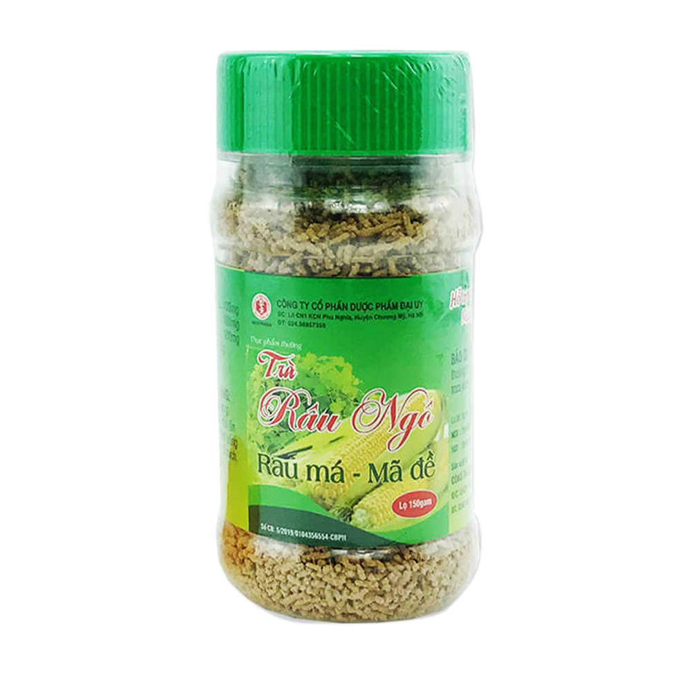 Hình ảnh Cốm râu ngô Auvina giúp lợi tiểu, mát gan, thanh nhiệt giải độc (150g)