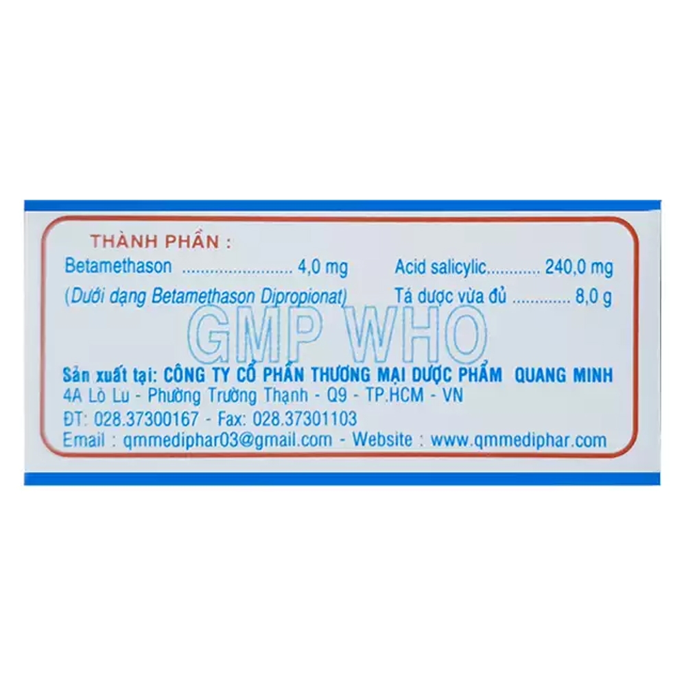 Hình ảnh Kem bôi da Trangala QM 8g Mediphar điều trị chàm, vết côn trùng cắn, viêm da tiếp xúc