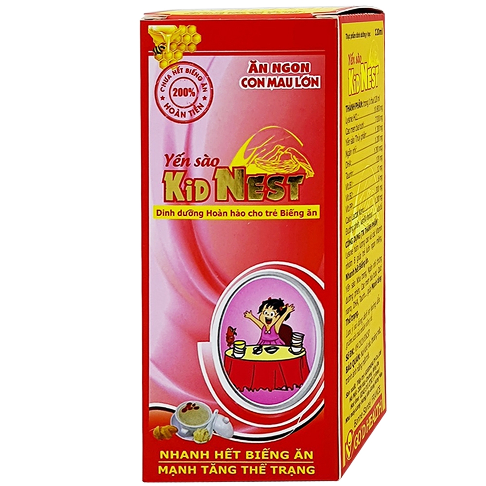 Hình ảnh Yến sào Kid's Nest Good Health giảm biếng ăn cho trẻ (120ml)
