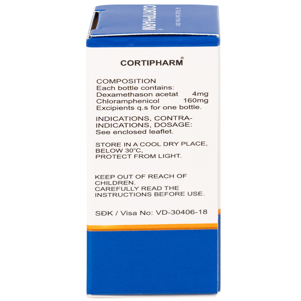 Hình ảnh Kem bôi da Cortipharm 8g Spharm điều trị viêm da tiếp xúc, chốc lỡ, viêm nang lông