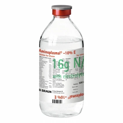Dung dịch truyền tĩnh mạch Aminoplasmal 10% B.Braun cung cấp amino acid (250ml)
