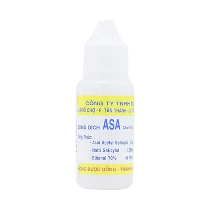 Dung dịch ASA Nam Việt điều trị hắc lào, nấm da (18ml)