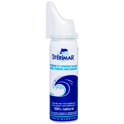 Xịt mũi Sterima Hygiene And Comfort dùng được cho trẻ từ 3 tuổi - Giúp vệ sinh mũi hàng ngày 50ml