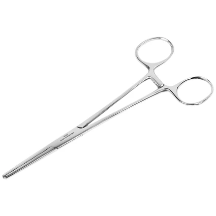 Pen gắp thẳng không mấu size 16cm dùng kẹp bông băng, băng gạc rửa vết thương