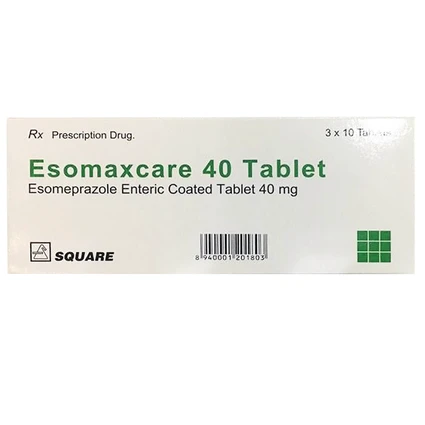 Thuốc Esomaxcare 40 điều trị trào ngược dạ dày thực quản (3 vỉ x 10 viên)