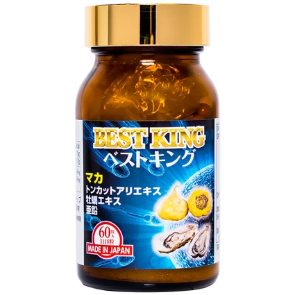 Viên uống hỗ trợ tăng cường sinh lý và tăng khả năng sinh sản ở nam giới Best King Jpanwell (60 viên)