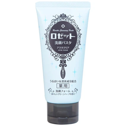 Sữa rửa mặt Rosette Acne Clear bùn biển giúp giảm mụn (120g)