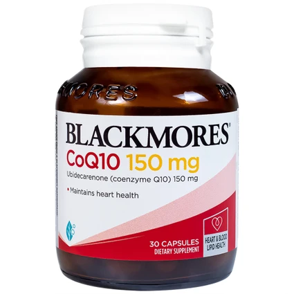 Viên giúp duy trì sức khỏe tim Blackmores CoQ10 150mg (30 viên)
