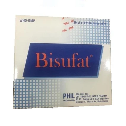 Thuốc Bisufat giảm stress, tăng sức đề kháng (20 vỉ x 5 viên)