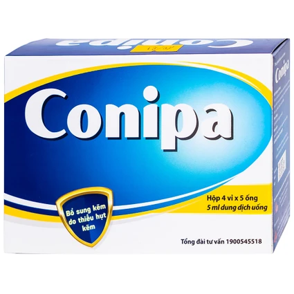 Dung dịch bổ sung kẽm Conipa CPC1 Hà Nội (4 vỉ x 5 ống)