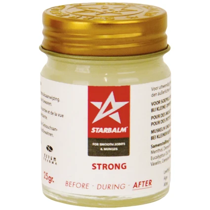 Cao xoa giảm đau Starbalm trắng 25g dùng cho da mỏng, nhạy cảm
