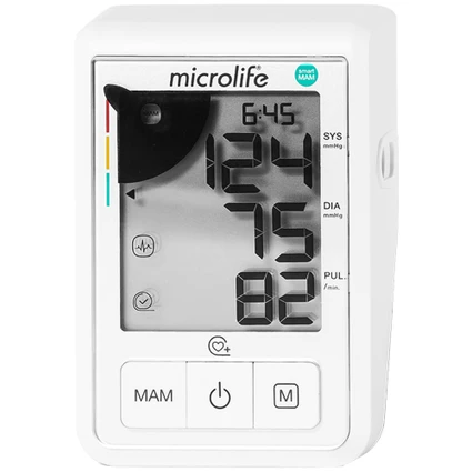 Máy đo huyết áp bắp tay Microlife B3 Basic hỗ trợ đo huyết áp, nhịp tim