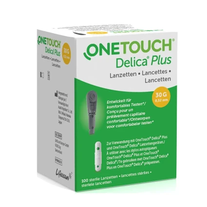 Kim lấy máu Onetouch Delica Plus 30G (25 cái) dùng cho máy Onetouch Flex, Select Plus Simple
