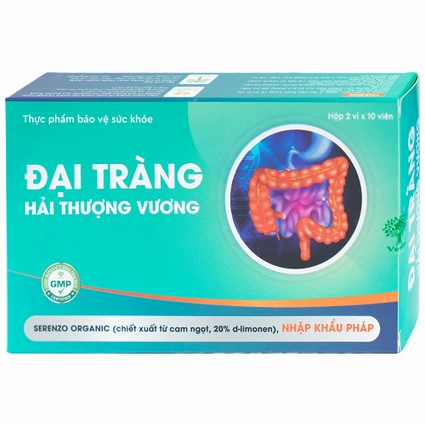 Viên uống giúp giảm rối loại tiêu hóa do viêm đại tràng Đại Tràng Hải Thượng Vương (2 vỉ x 10 viên)