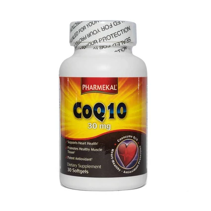 Viên uống hỗ trợ sức khỏe tim mạch, giảm cholesterol máu CoQ10 30mg Pharmekal (30 viên)