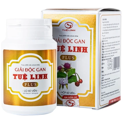 Viên Giải Độc Gan Tuệ Linh Plus (60 viên)
