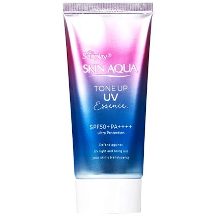 Tinh chất chống nắng nâng tone sáng hồng Sunplay Tone Up UV Essence Rohto SPF50+ Pa++++ 50g