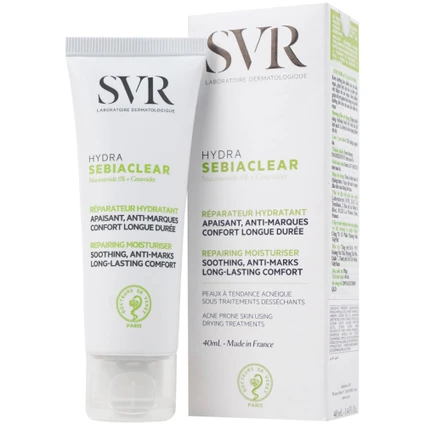Kem bôi SVR Sebiaclear Hydra dưỡng ẩm cho da dầu mụn (40ml)