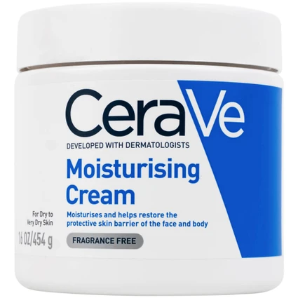 Kem bôi CeraVe Moisturising Cream dưỡng ẩm, phục hồi cho da khô (454g)