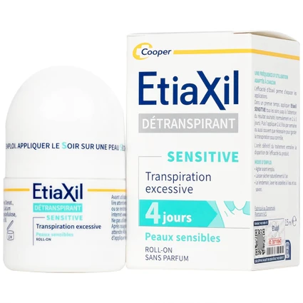 Lăn khử mùi cơ thể Etiaxil Detranspirant Aisselles Peaux Sensibles dành cho da nhạy cảm (15ml)