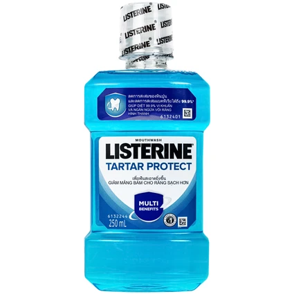 Nước súc miệng giảm mảng bám Listerine Tartar Protection 250ml
