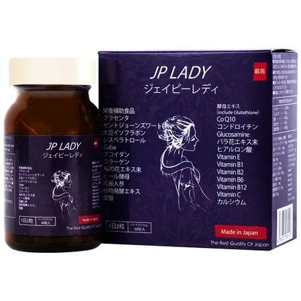 Viên uống tăng cường sức khỏe cho phụ nữ tiền mãn kinh JP Lady Jpanwell (60 viên)
