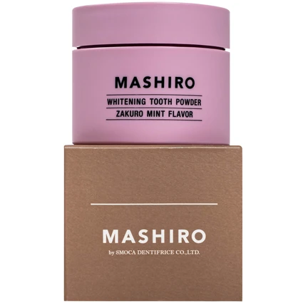 Bột đánh trắng răng hương lựu bạc hà Mashiro Tooth Powder Zakuro Mint Flavor 30g