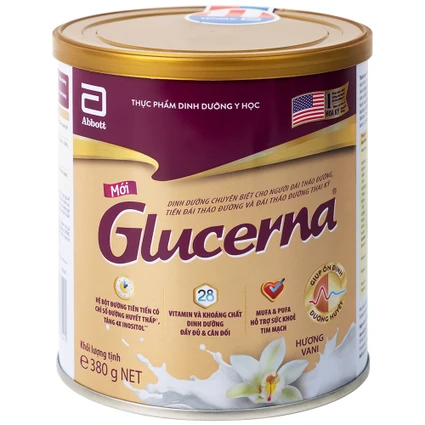 Sữa bổ sung dinh dưỡng đặc biệt cho người đái tháo đường Glucerna Abbott (380g)
