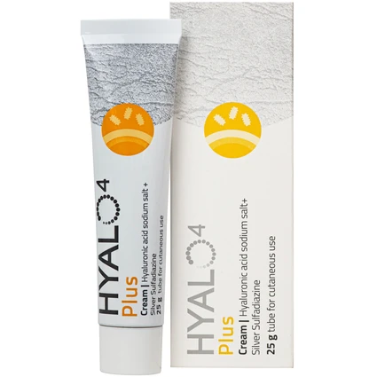 Kem bôi vết thương Hyalo4 Plus cream 25g hỗ trợ điều trị các vết thương hở cấp và mãn tính