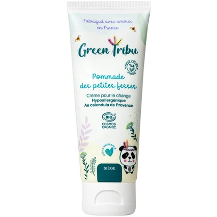 Kem bôi hữu cơ dịu da, hăm tã cho trẻ sơ sinh và trẻ nhỏ Green Tribu Pommade Des Petites Fesses (75ml)