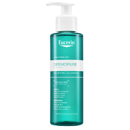 Gel rửa mặt Eucerin dermopure clinical purifying cleanser dành cho da nhờn, mụn (200ml)