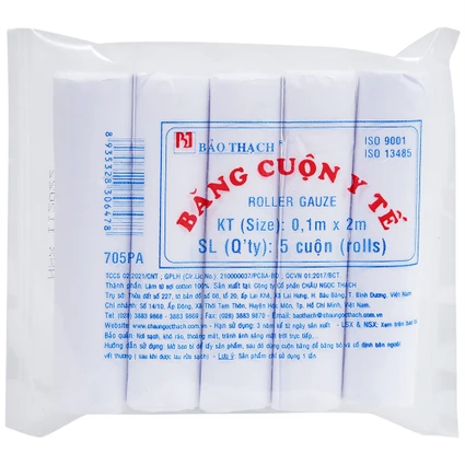 Băng cuộn Bảo Thạch 0.1x2m (5 cuộn)
