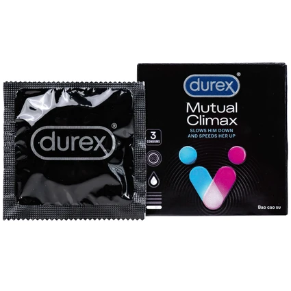 Bao cao su Durex mutual climax (3 cái)