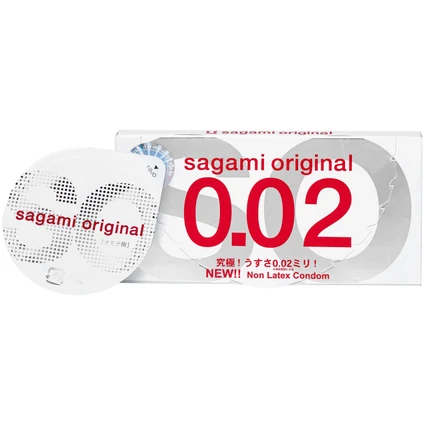 Bao cao su Sagami Original 0.02 (2 cái)