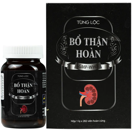 Thuốc Bổ thận hoàn Tùng lộc chữa các chứng do thận hư gây ra: Di tinh, mộng tinh, hoạt tinh, yếu sinh lý, đau lưng, mỏi gối, cơ thể mệt mỏi (Hộp 282 viên)