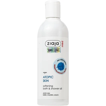 Dầu tắm Ziaja Med Atopic Skin mềm mịn da (270ml)
