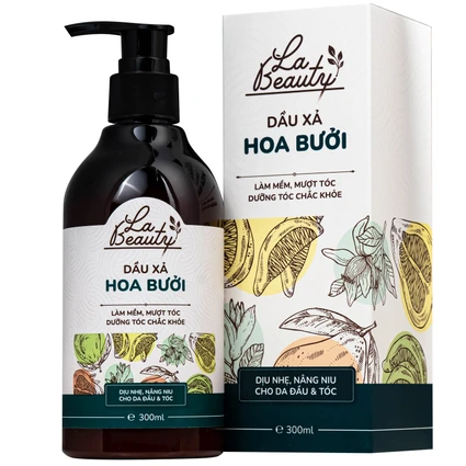 Dầu xả Hoa Bưởi La Beauty mượt tóc và giảm gãy rụng (300ml)