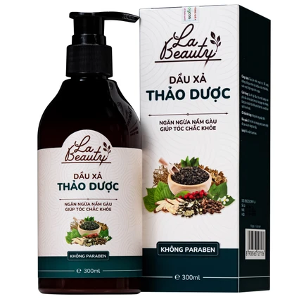 Dầu xả Thảo Dược La Beauty nuôi dưỡng da đầu, cho tóc suôn mượt (300ml)