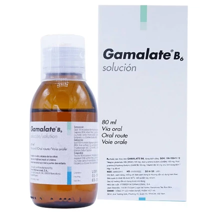 Dung dịch Gamalate B6 điều trị suy nhược thần kinh (80ml)