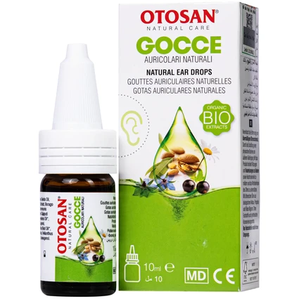 Dung dịch nhỏ tai Otosan Natural Ear Drops 10ml giảm đau, chống viêm, làm sạch tai