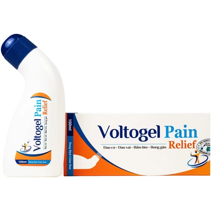 Dung dịch Voltogel Pain relief giúp giảm đau, tan nhanh vết bầm tím, bong gân và thúc đẩy tuần hoàn máu (100ml)