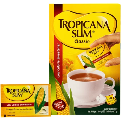 Đường Ăn Kiêng Tropicana Slim Classic (50 gói x 2g)