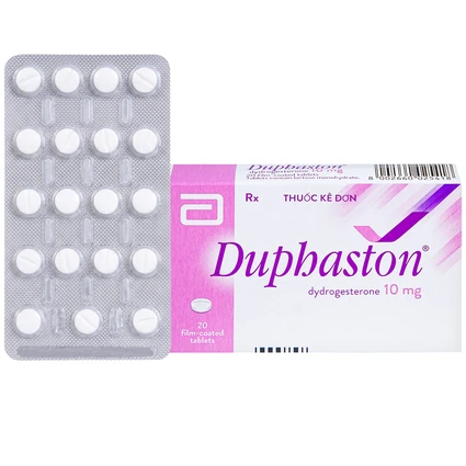 Thuốc Duphaston Abbott điều hòa kinh nguyệt, lạc nội mạc tử cung (1 vỉ x 20 viên)